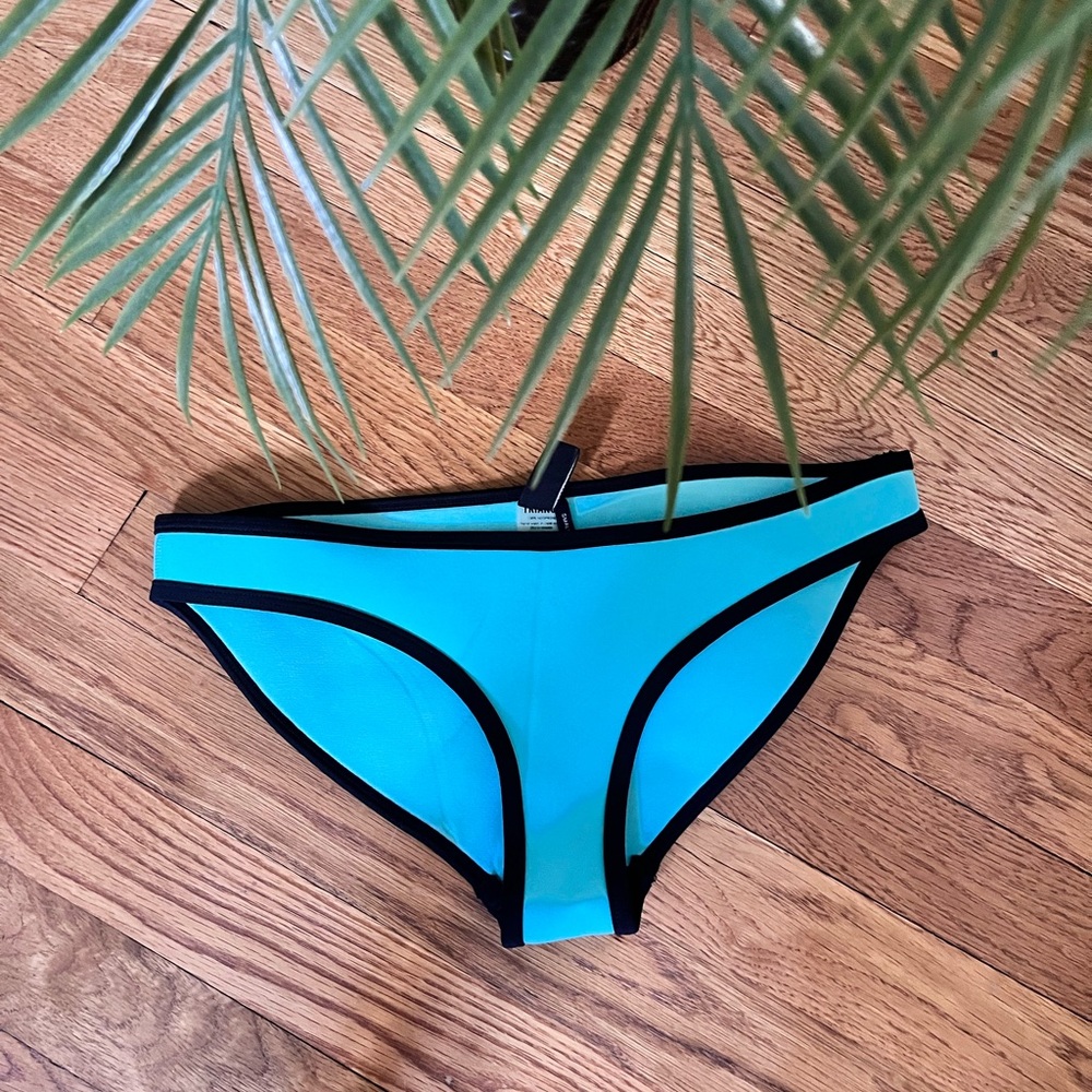 Triangle Swim wear blue and black bottoms